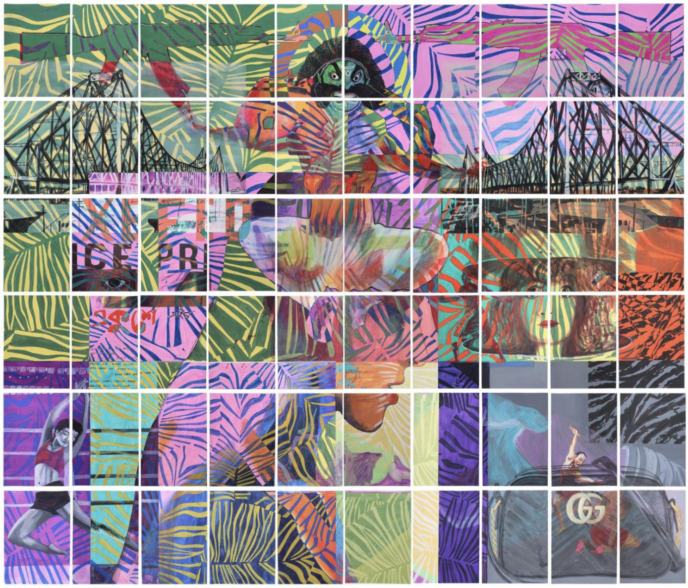 Mohua 1 Gouache on paper