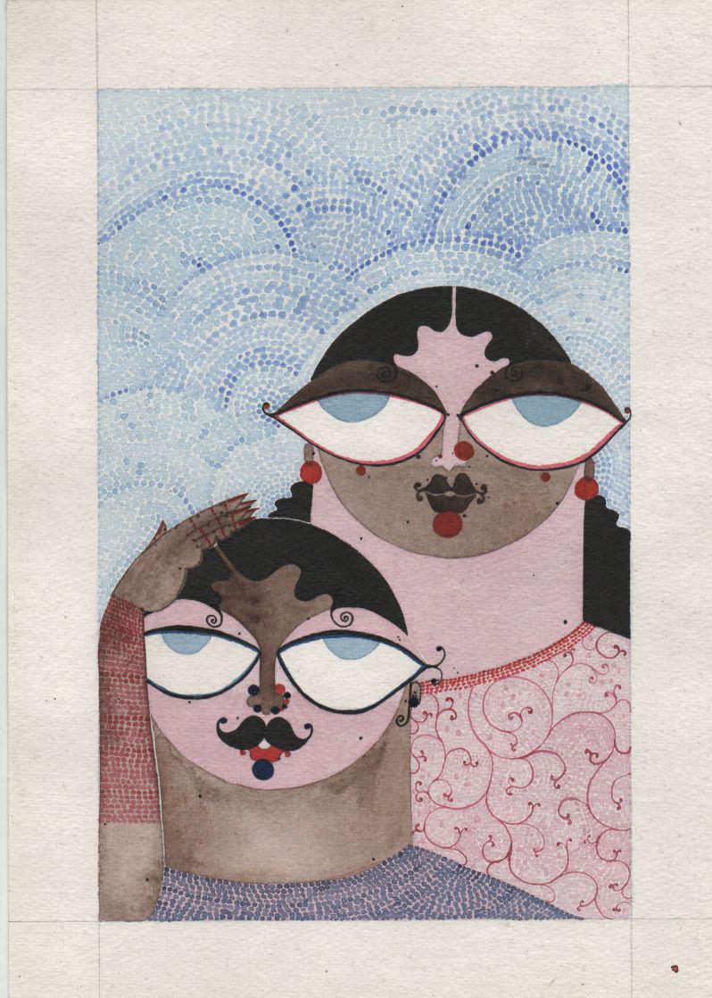 Untitled (1) Watercolor on 100% cotton paper