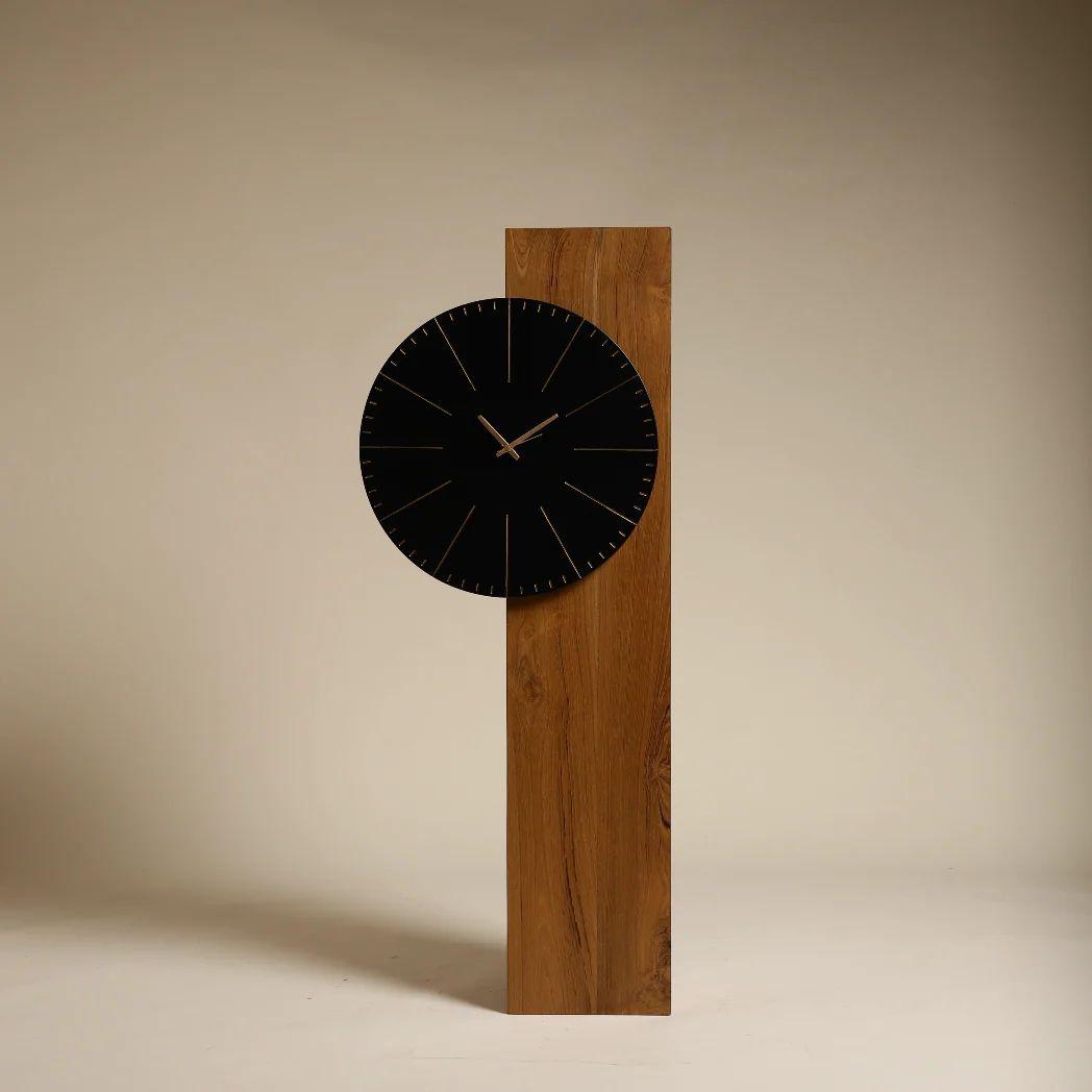 Off Centre Grandfather Clock