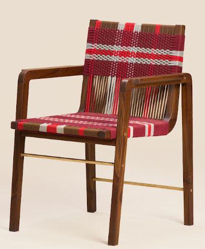 Strota (Chair) Wood +Twisted Rope + SS